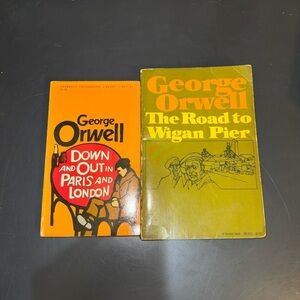 George Orwell - Down And Out In Paris And London The Road To Wigan Pier Lot of 2